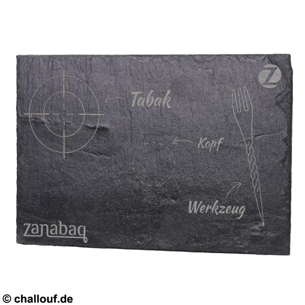 Kopfbaubrett Schiefer