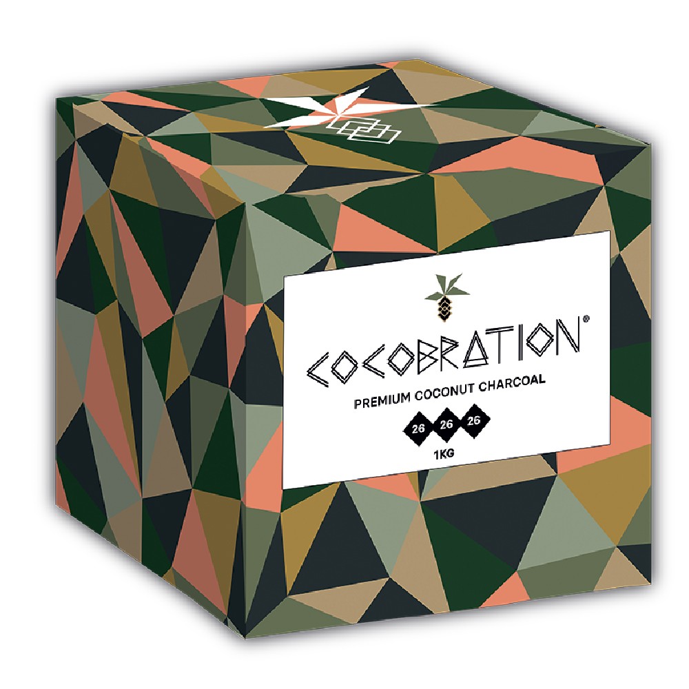 Cocobration 26er Naturkohle 1kg