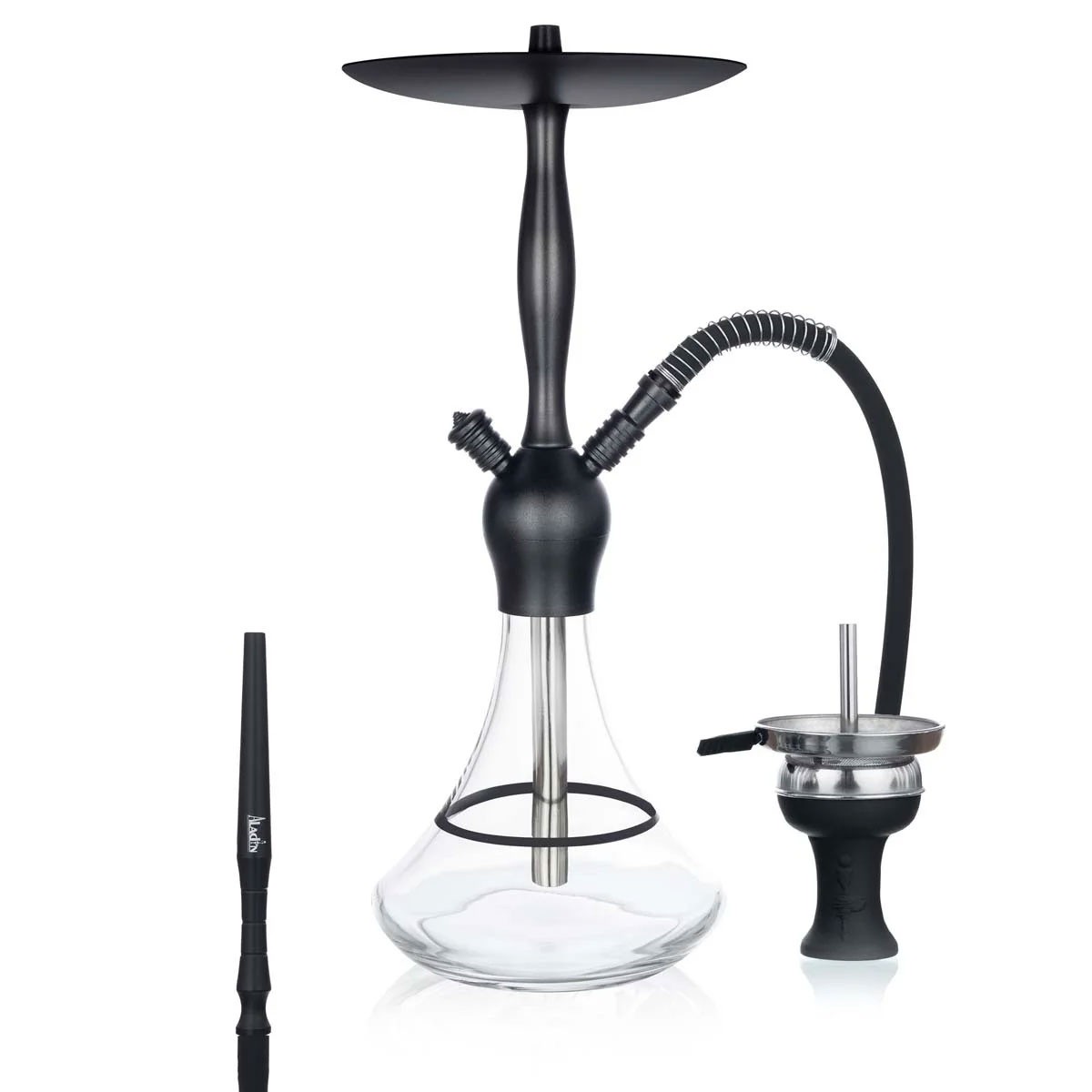 Aladin Alux Captain Black-Clear mit Ring