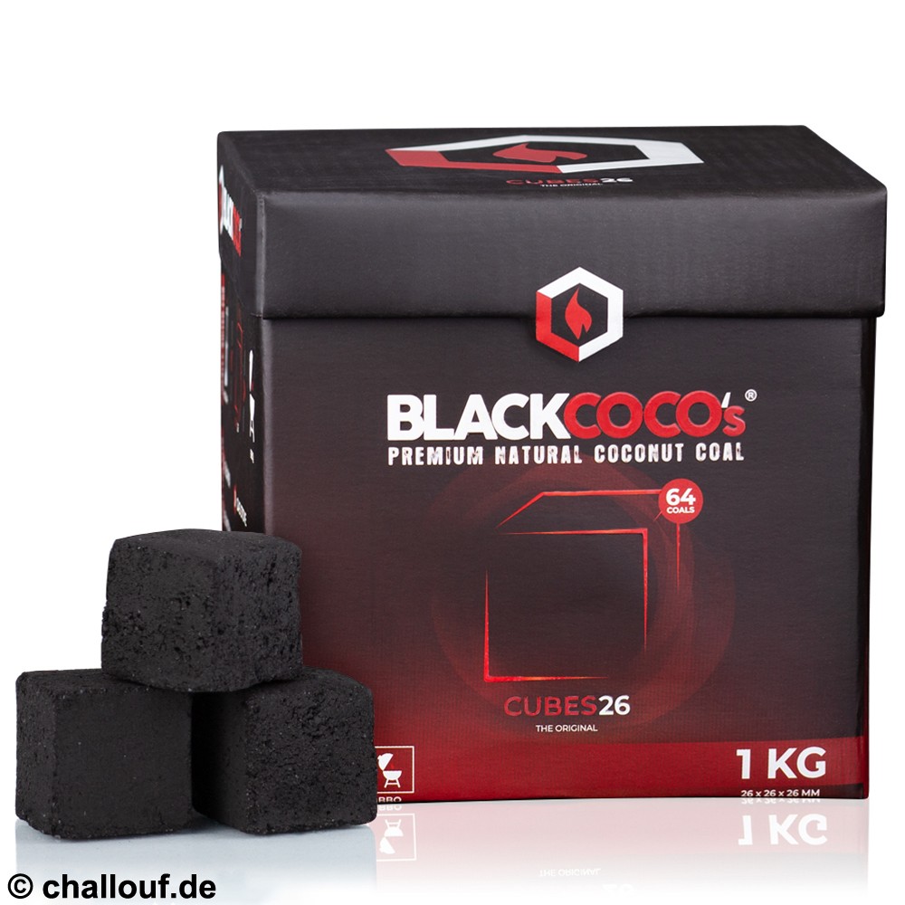 BlackCoco's Cubes26 Naturkohle 1kg