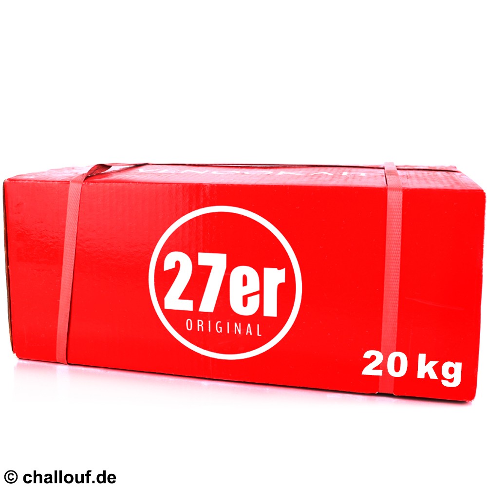 Venookah 27er Original Naturkohle Gastro 20kg
