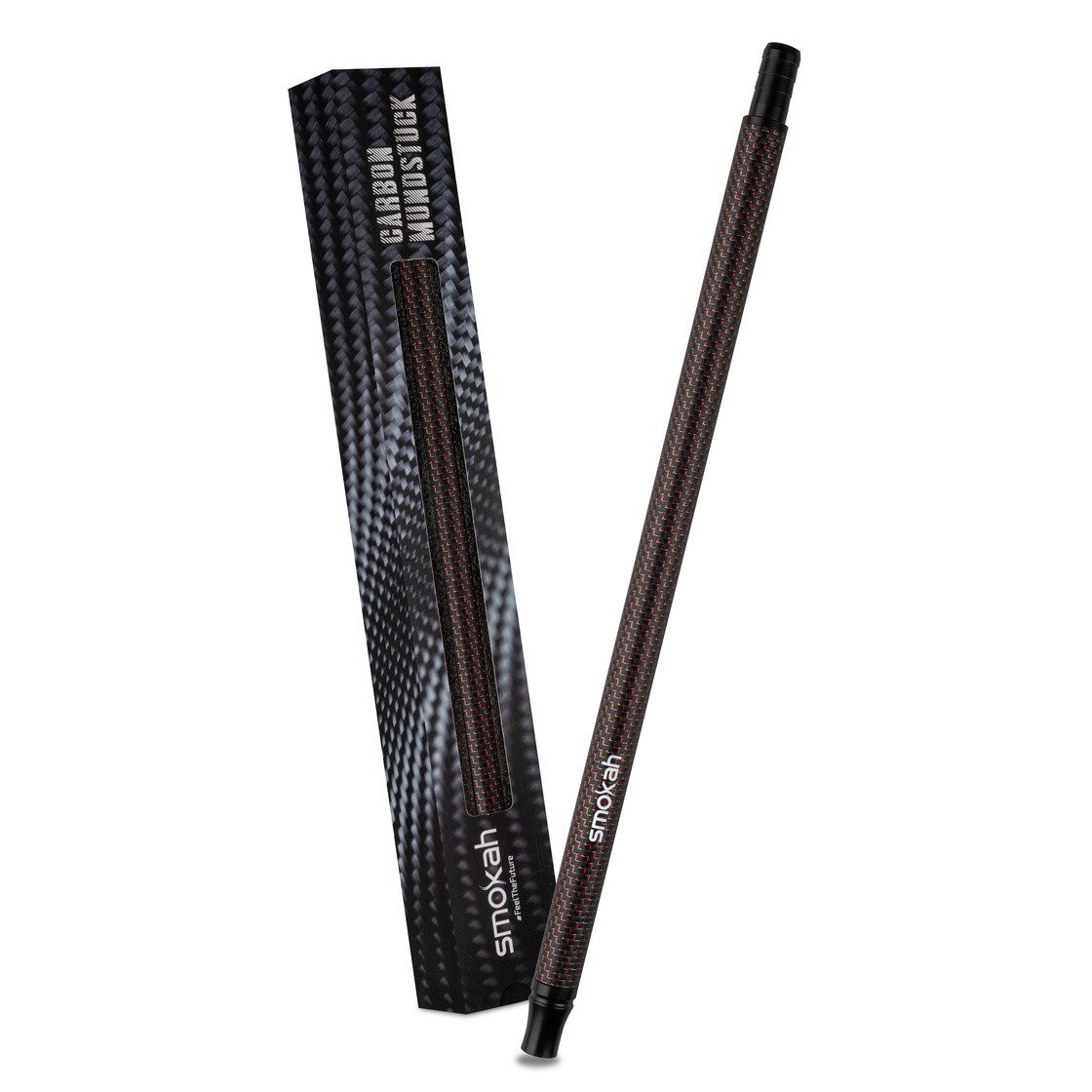 Smokah Carbon Mundstück Mat Red LINE