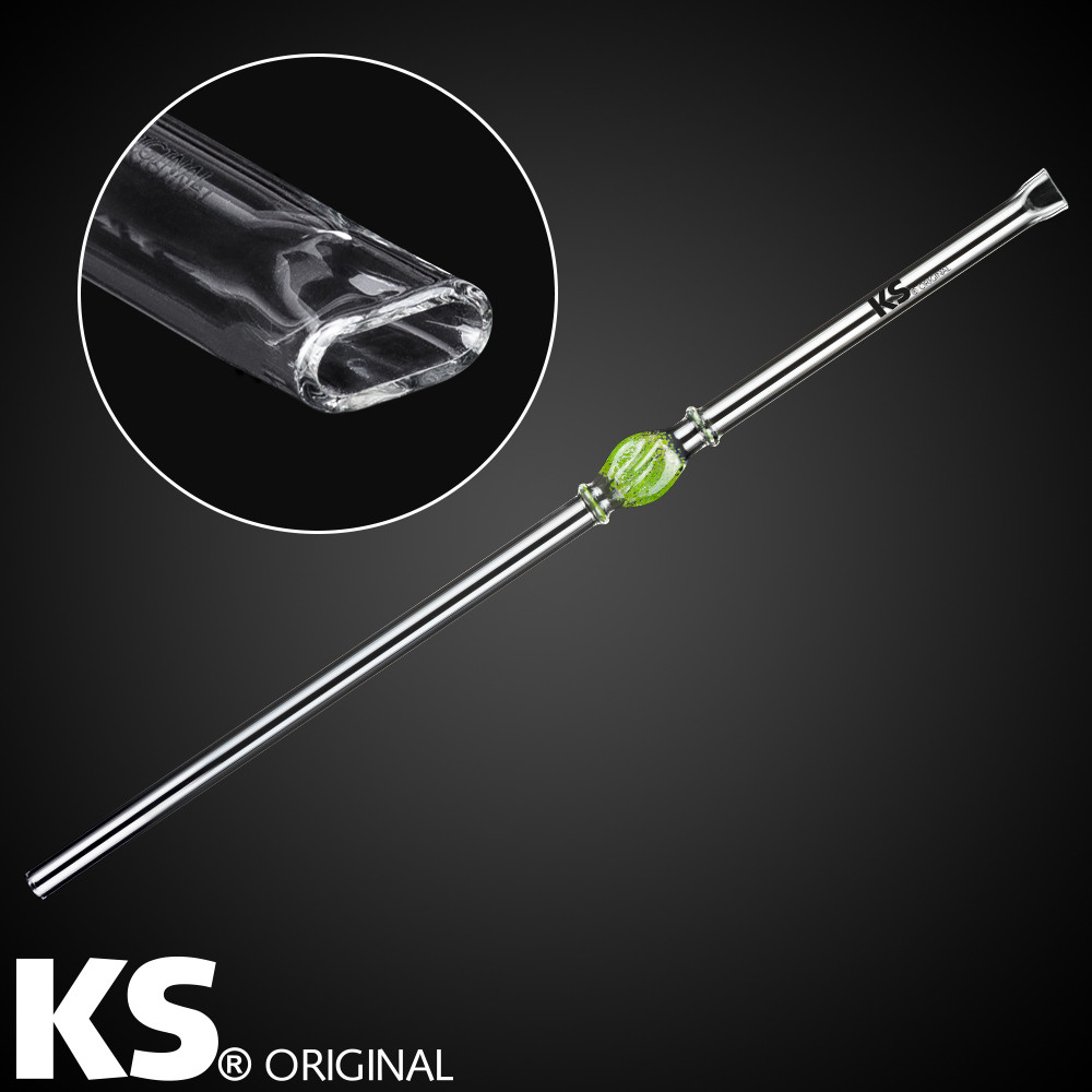 KS Glas Stickliner Sheffa Minea Green 45cm