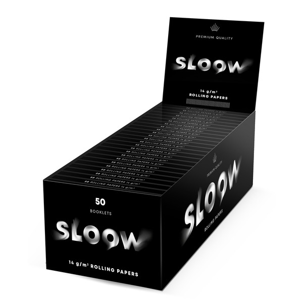 Sloow Cigarette Paper Short Booklets 50