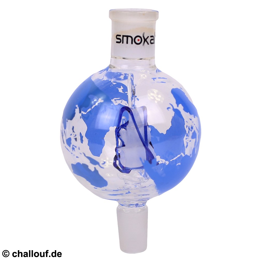 Smokah Molassefänger Globe Blue