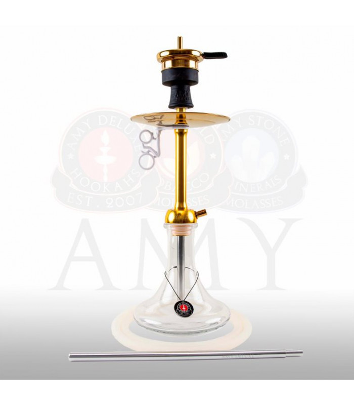 Amy Deluxe 121.02 Alu Sleek S Clear (Goldene Säule)