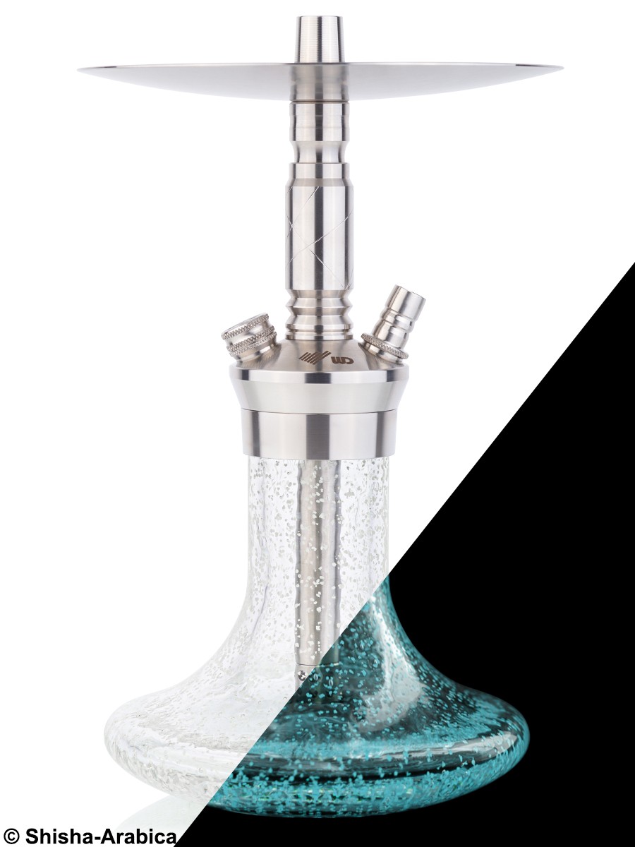 WD Hookah Mini-5 London Bulb Glow Blue
