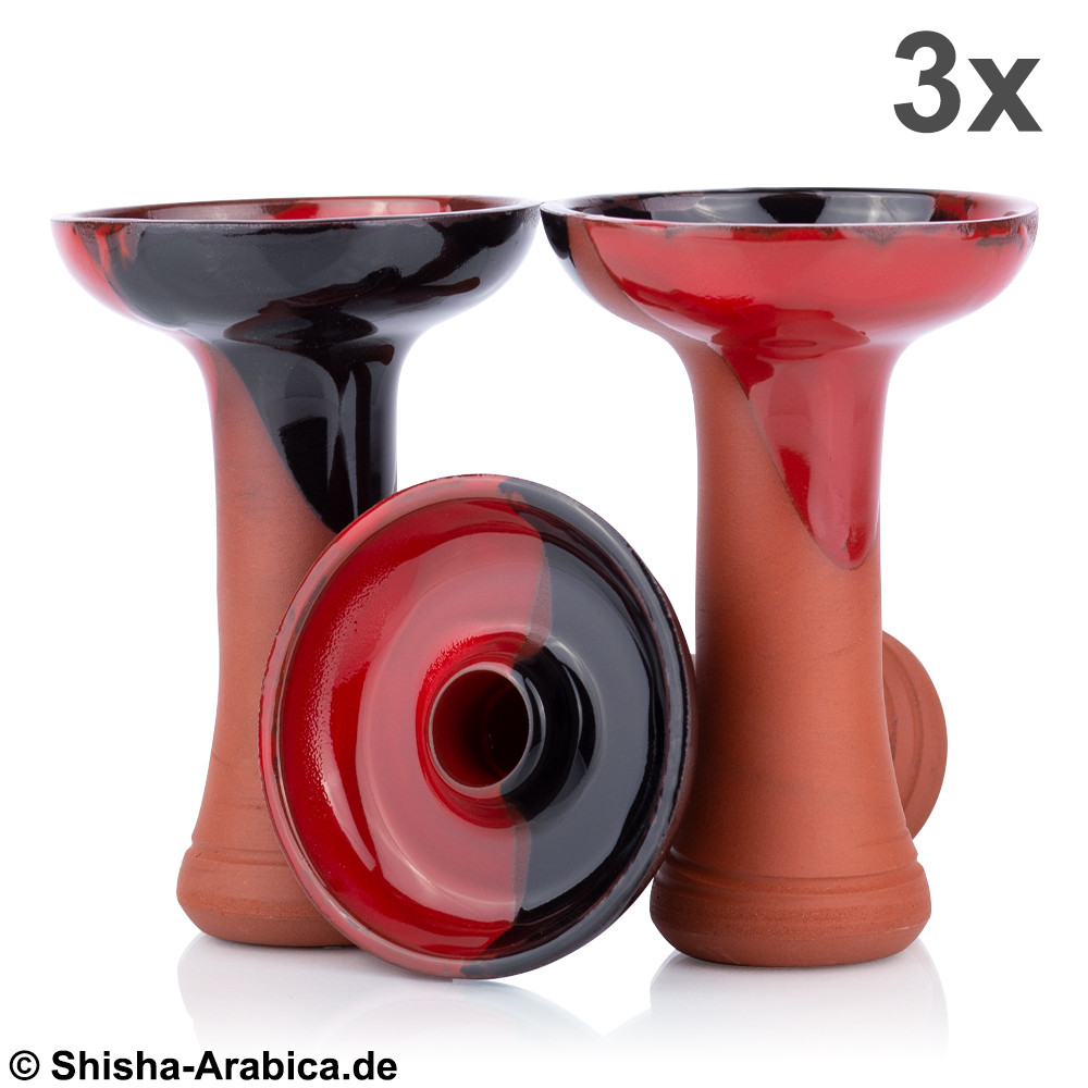 Phunnel Bowl Natur Black-Red 3x