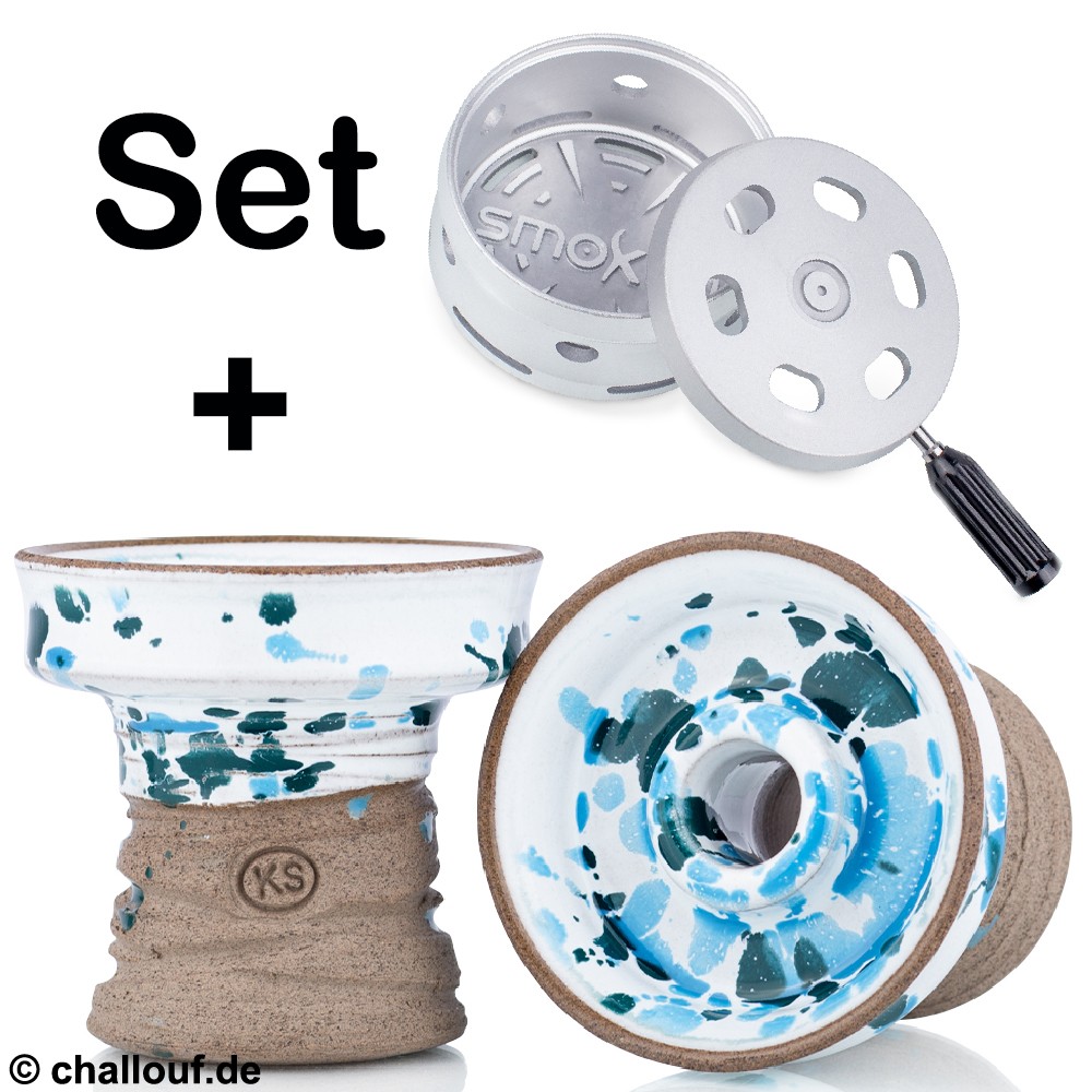 SET I KS Player KornblumenBrei inkl. Smokah HMD 2.0 Silver