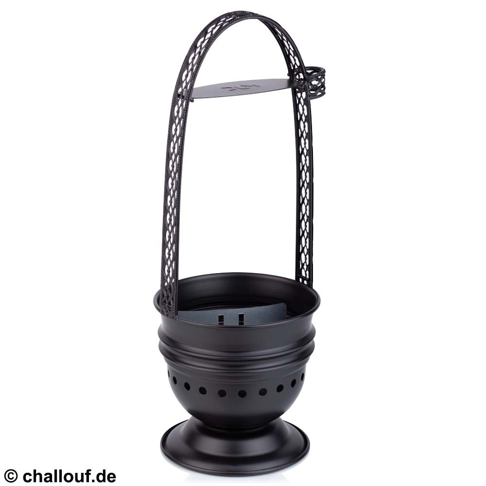 DUM Kohlenkorb + Gitter Black Small