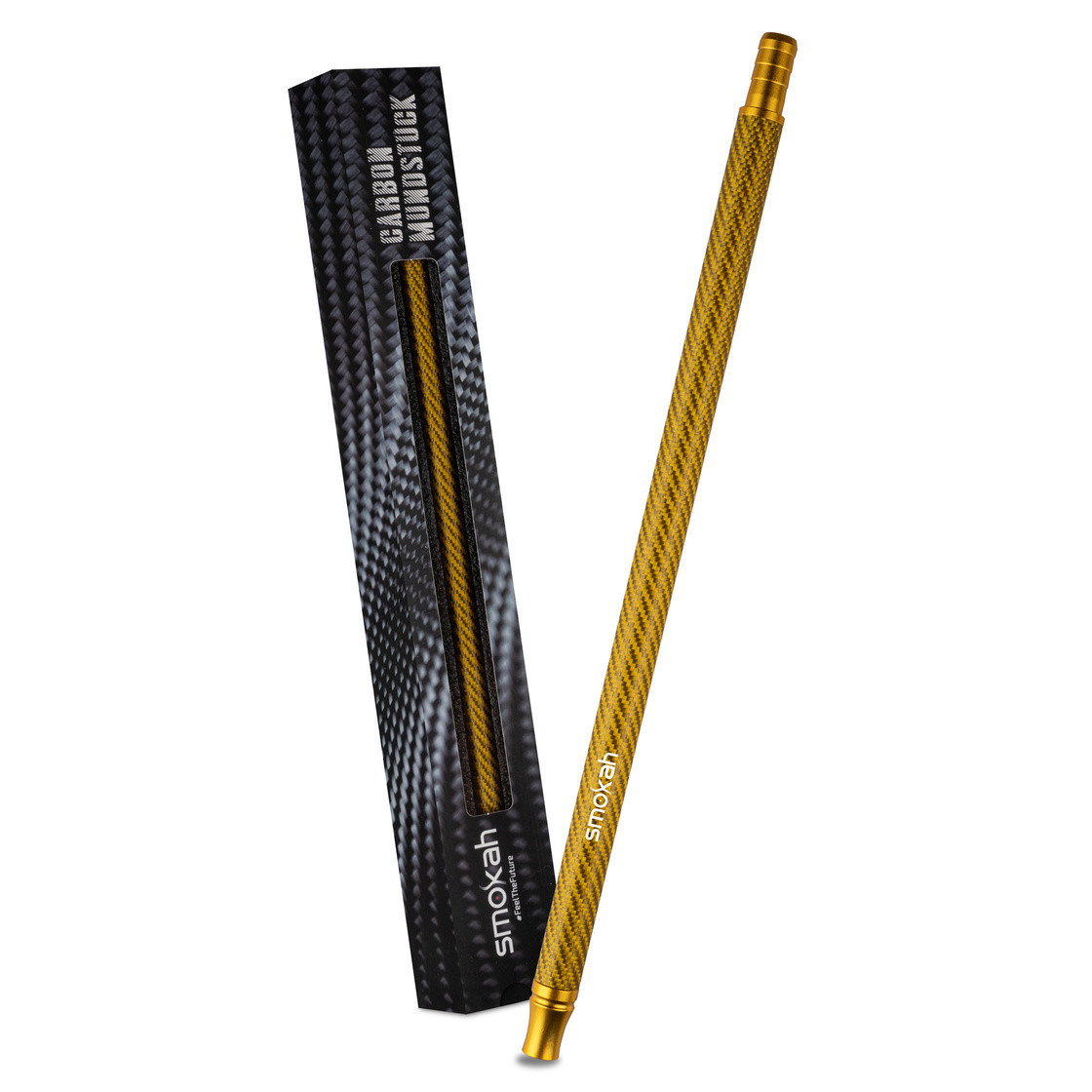 Smokah Carbon Mundstück Mat Gold