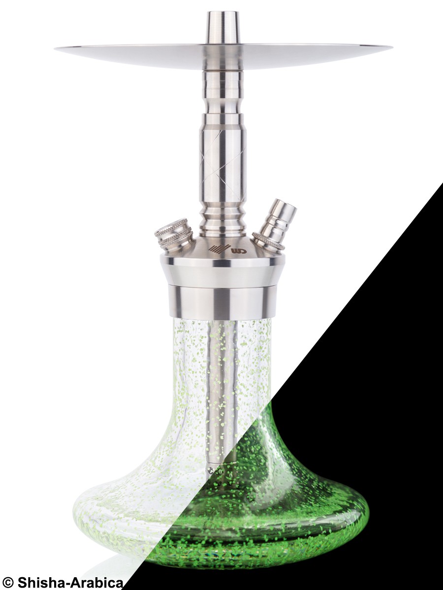 WD Hookah Mini-4 London Bulb Glow Green