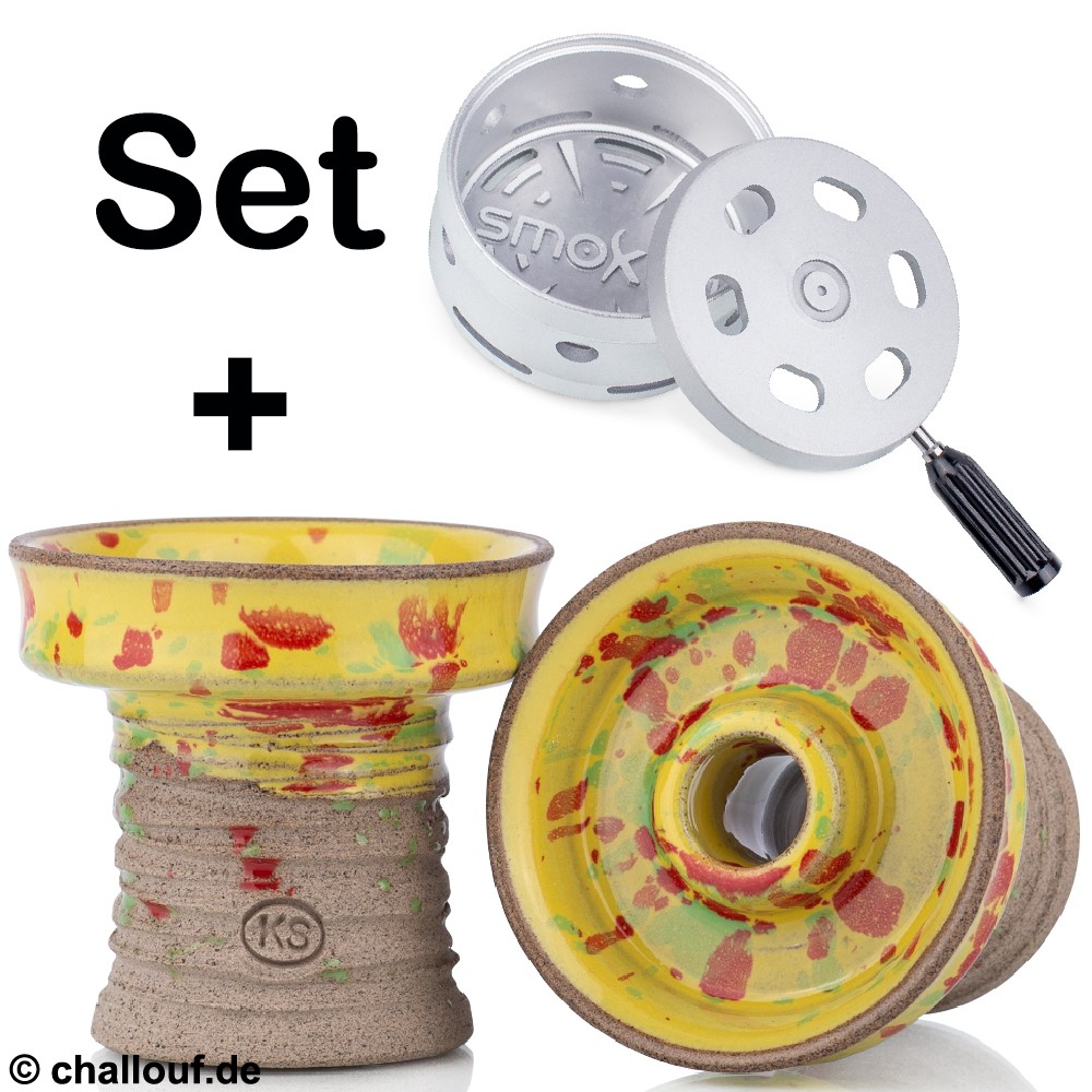 SET I KS Player Yellow Punch inkl. Smokah HMD 2.0 Silver